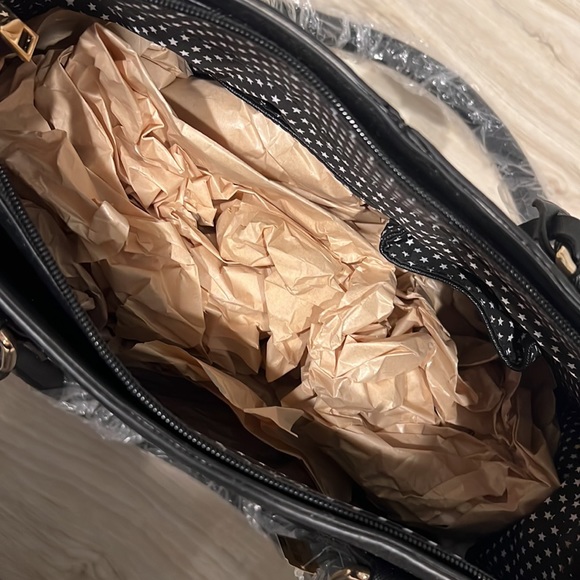 NWT Black tote - Picture 3 of 5
